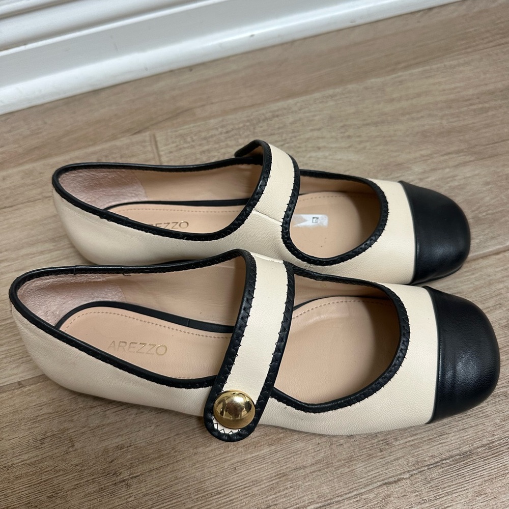 NWT Arezzo Quinn Ballet Flats Shoes - Picture 3 of 9